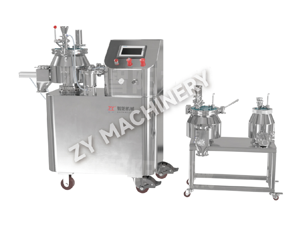 Máquina de laboratório de granulação úmida de tigela intercambiável GHL R&D