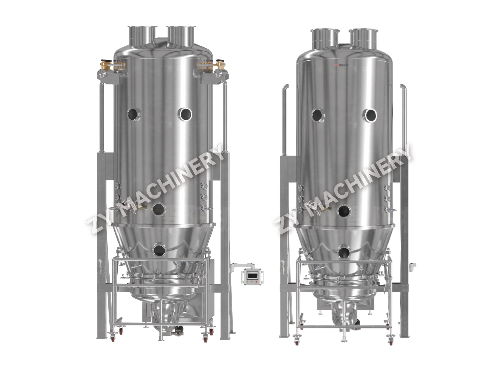 Máquina de granulação e revestimento em leito fluidizado FBDX Cyclone