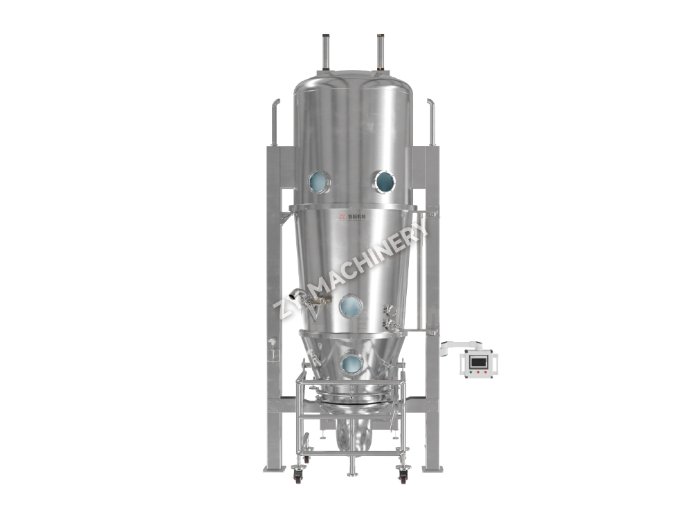 Máquina de revestimento de leito fluidizado LDP-B