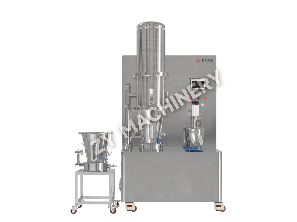 Máquina multifuncional de laboratório de granulação e revestimento em leito fluidizado DLP R&D